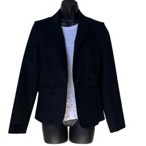 Banana Republic Black Blazer Sz 4 classic